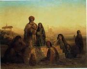 unknow artist Arab or Arabic people and life. Orientalism oil paintings 183 Sweden oil painting artist